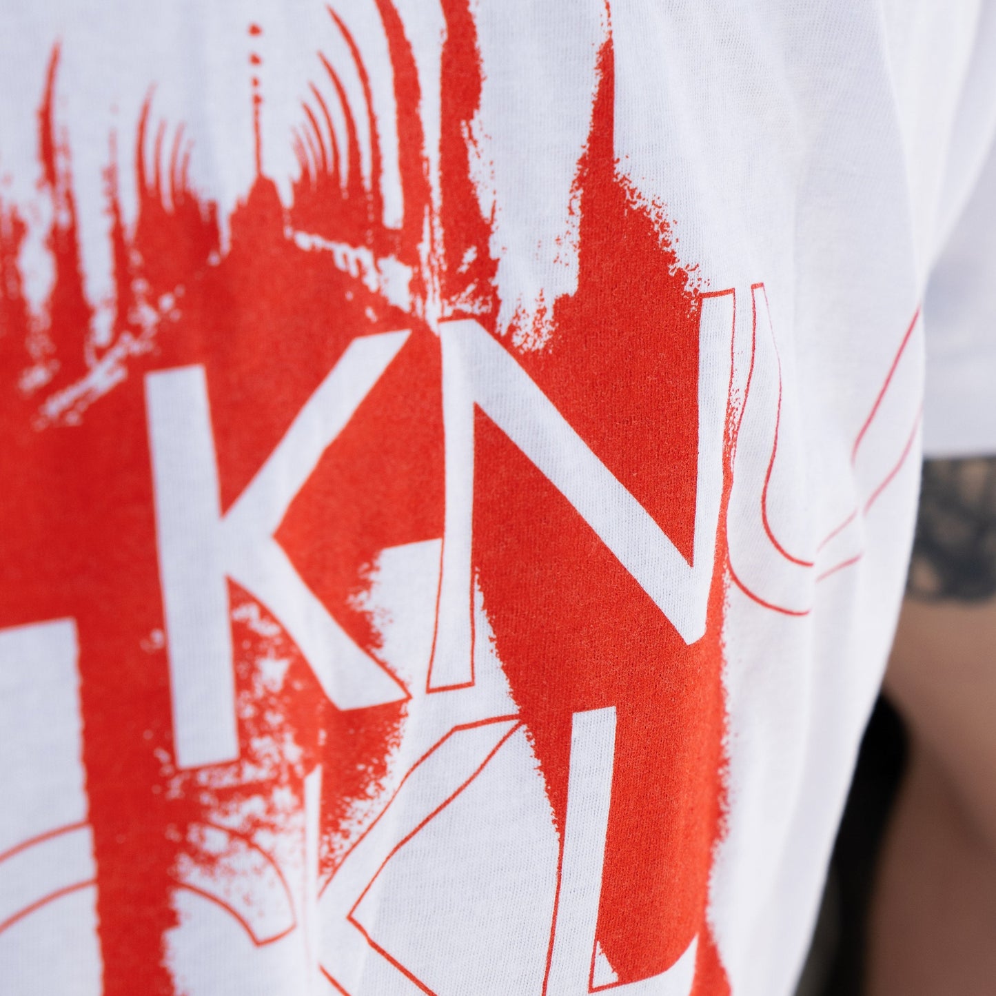 White Knuckled T-Shirt White