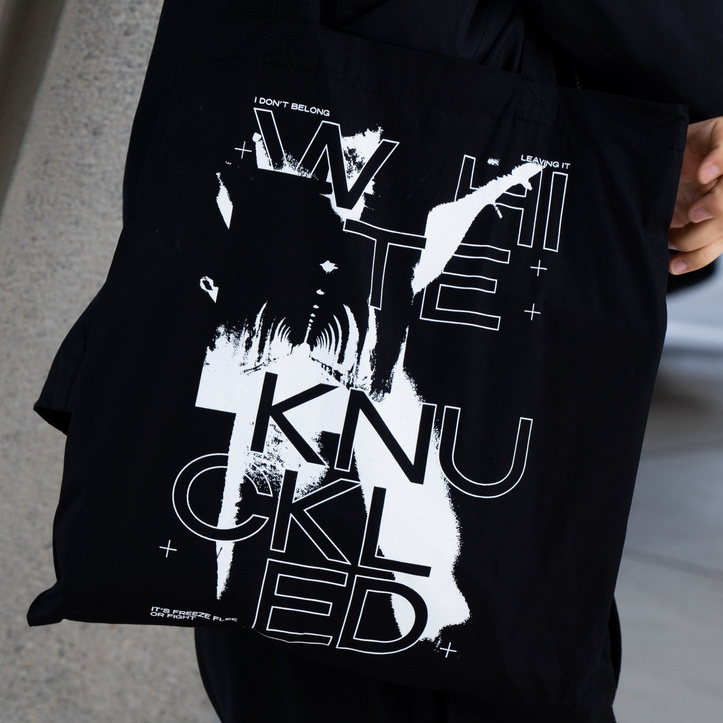 White Knuckled Tote Bag